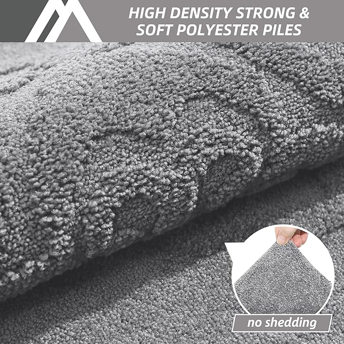 COSY HOMEER Door Mat 24”x36”, Absorbent Dirt Trapper Entryway Rugs, Non-Slip - Image 4