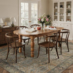 GENIMO 6x9 Area Rugs for Living Room, Machine Washable Non Slip Vintage Rugs - Image 4