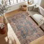 Kuden 5x7 Area Rug, Machine Washable Area Rug by KudenRugs