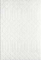 Abani Cozy Cream Area Rug for Living Room, Bedroom - Image 3