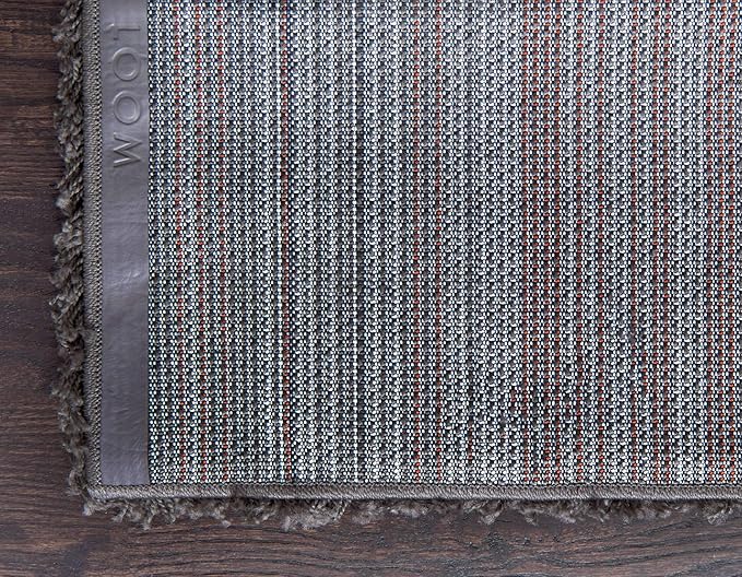 Unique Loom Solid Shag Collection Area Rug - Image 10