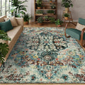 Lahome Area Rugs 9x12 Living Room Boho Washable Rugs 9x12, Large Boho Rugs by Lahome