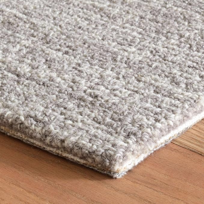 Dash and Albert Crosshatch Wool Area Rug - Image 4