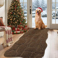 Large Dog Door Mat for Muddy Paws, 22x47 Absorbent Dirt Trapper Long Door Mat by BSICPRO