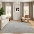 nuLOOM 10x14 Elfriede Jute & Cotton Hand Woven Area Rug, Solid Rustic Farmhouse by nuLOOM