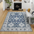 VK VK·LIVING Machine Washable Rug 4'x6' Vintage Design Washable Area Rugs by VKVK%C2%B7LIVING