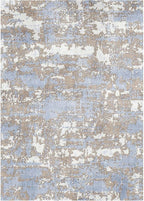 WITSHOCK 5x7 Dining Room Area Rugs: Modern Abstract Tumble Large Rug - Image 9