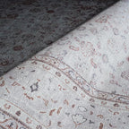 Fame Rugs Turkish Rug. Washable Vintage Oriental Antique Inspired Traditional - Image 7