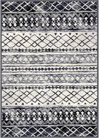 KUTA 6x9 Boho Area Rug for Living Room, Moroccan Washable Kitchen Rugs Non Slip - Image 9