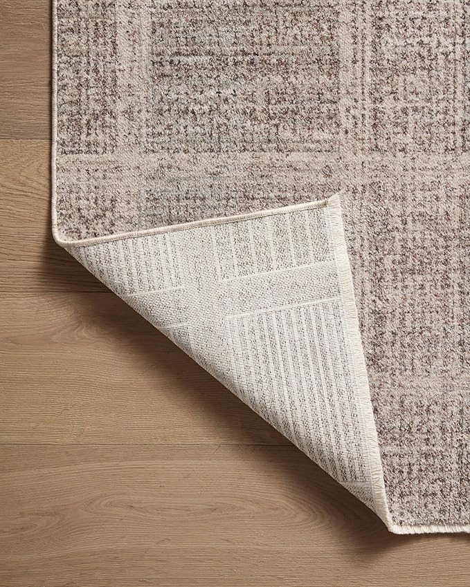 Loloi Angela Rose Ember Collection EMB-10 Fog/Dove 2'-7" x 7'-6" Runner Rug - Image 6