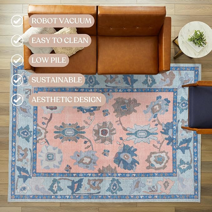 Fame Living Modern Oushak Rug, Large Area Rugs - Image 3