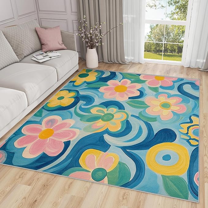 6x9 Rug Washable by Unknown