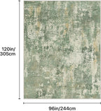 GENIMO 8x10 Area Rugs for Living Room, Machine Washable Rug Non Slip, Low Pile - Image 2