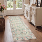 Bavni 2'6''x6 Rug Runners for Hallways, Washable Runner Rug Non Slip, Vintage - Image 4