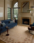 Loloi Chris Loves Julia Rue Collection RUE-05 Natural/Multi 3'-6" x 5'-6" by Loloi