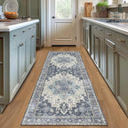 GENIMO 2'6"x10 Runner Rugs for Hallway, Machine Washable Non Slip Vintage Rugs - Image 7
