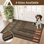 COSY HOMEER Non-Slip Door Mat 20"x32", Entryway Rugs Low Profile Absorbent Dirt - Image 5