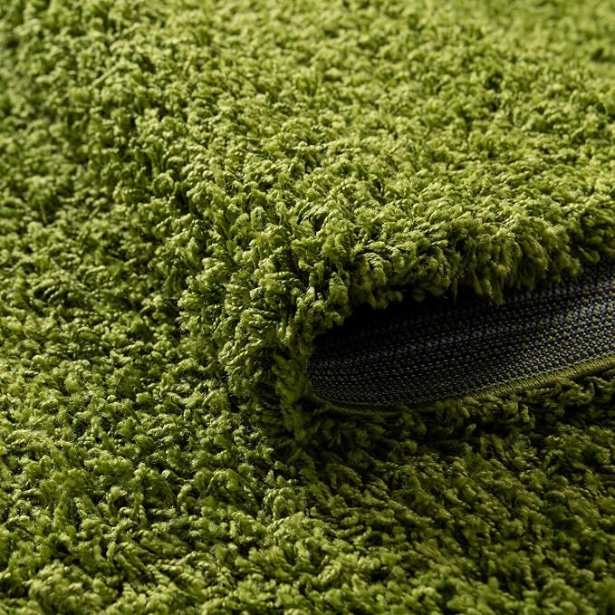 Unique Loom Solid Shag Collection Area Rug - Image 6
