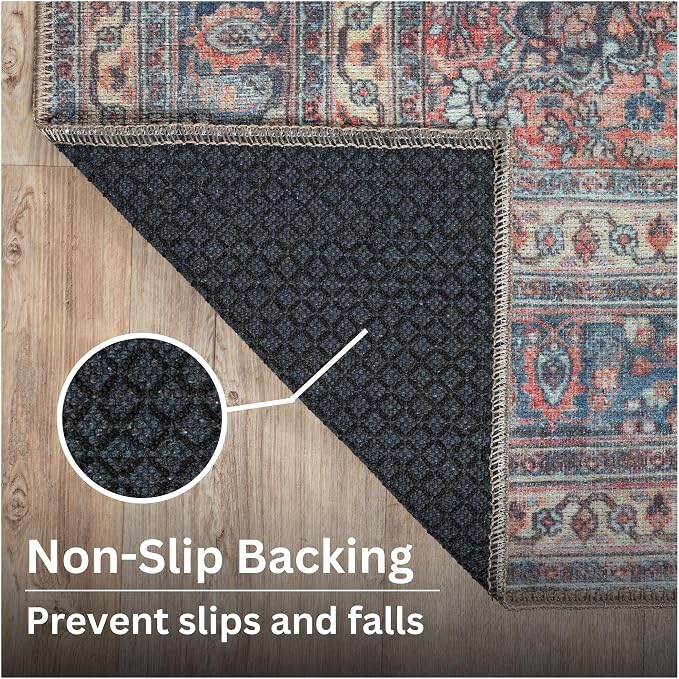 Bloom Rugs Washable Non-Slip 4' x 6' Rug - Image 8