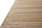 Loloi Chris Loves Julia Judy Collection JUD-03 Natural/Dove 9'-3" x 13' Area Rug - Image 5