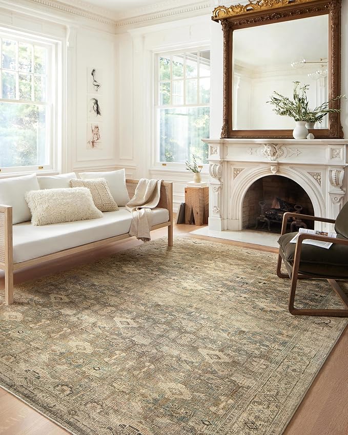 Loloi Margot Collection MAT-04 Antique/Sage 7'-6" x 9'-6" Area Rug feat. - Image 13