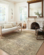 Loloi Margot Collection MAT-04 Antique/Sage 2'-6" x 7'-6" Runner Rug feat. - Image 12