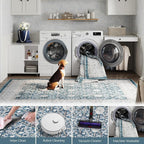 jinchan Floral 6x9 Area Rug for Living Room - Image 7