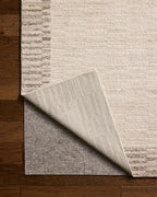 Loloi Chris Loves Julia Calvin Collection CLV-04 Ivory/Pebble 6'-3" x 9'-6" - Image 7