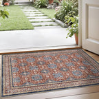 LUMI Indoor Door Mat 17x30, Washable Low Pile Entry Rug - Image 9