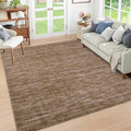 RUGSREAL Living Room Area Rug 10x13 Modern Solid Color Large Bedroom Rug by RUGSREAL