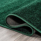 Eyely UES100L-214 Supersoft Haze Solid Low-Pile Indoor Runner Rug, Minimalist - Image 3