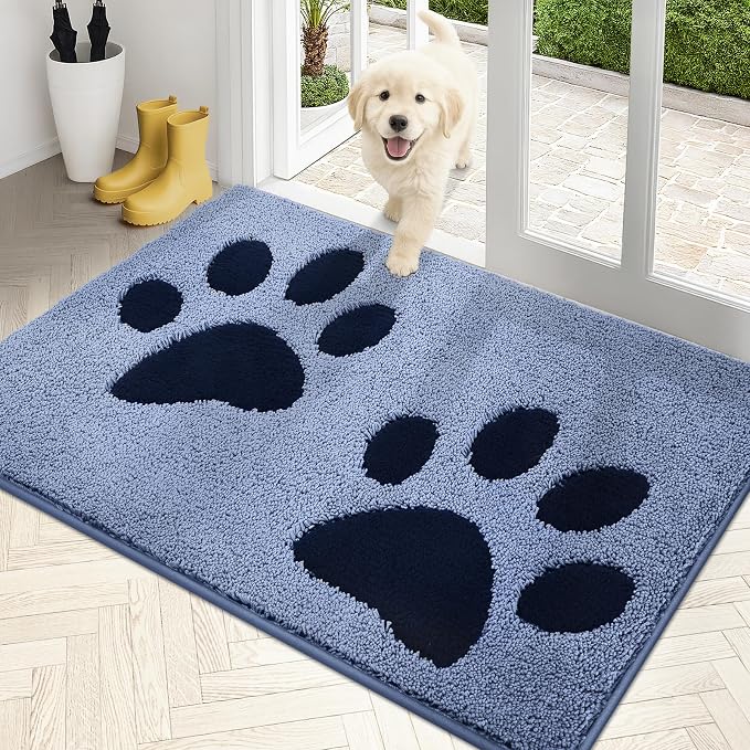 PURRUGS Dirt Trapping Door mat 32" x 47", Non-Skid/Slip Machine Washable by PURRUGS