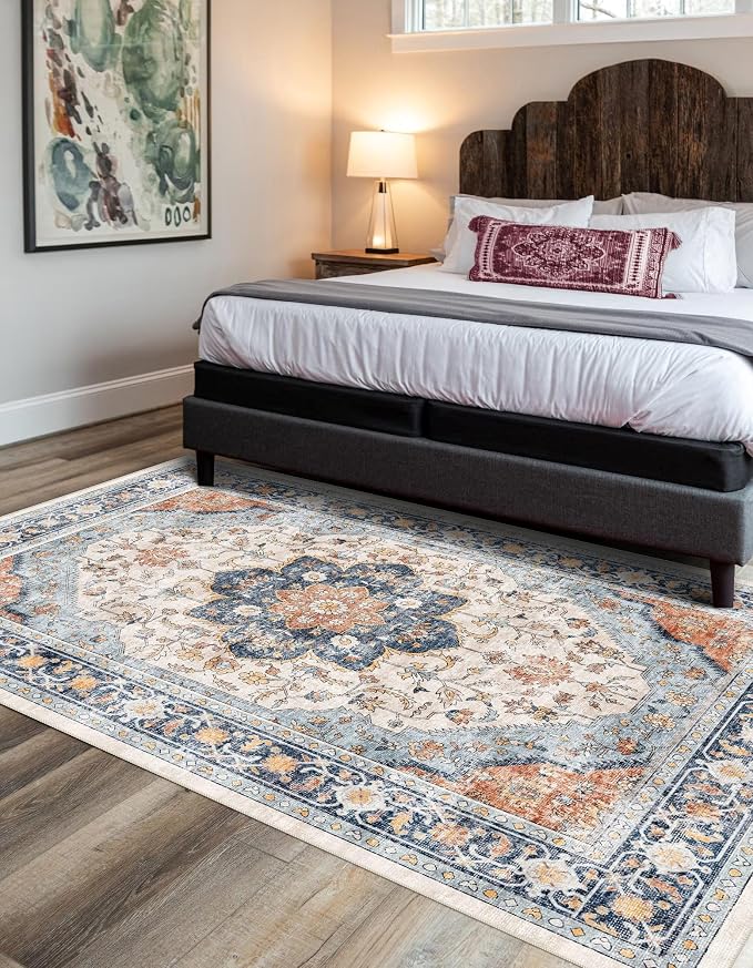 vivorug Runner Rug 2'x7' Washable Non-Slip Boho Runners - Image 7
