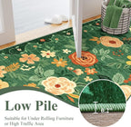 DUKINO 8x10 Area Rug, Floral Rugs - Image 6
