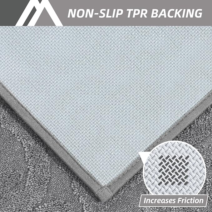 COSY HOMEER Door Mat 32”x48”, Absorbent Dirt Trapper Entryway Rugs, Non-Slip - Image 3