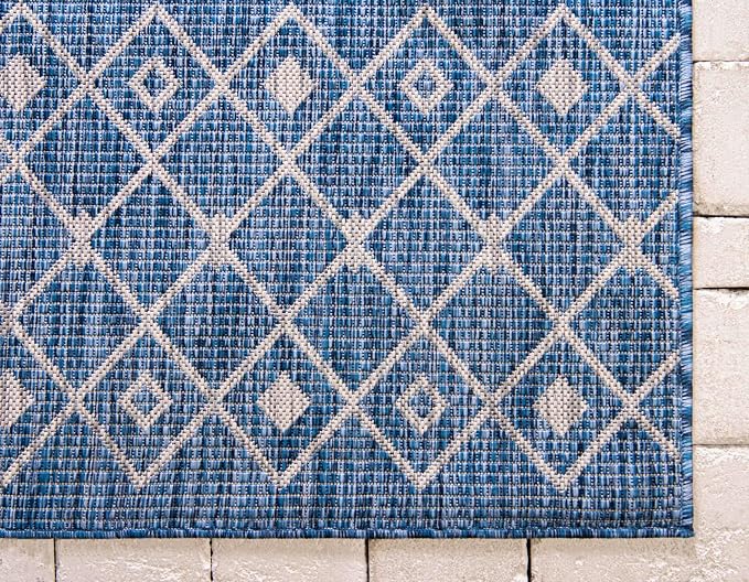 Unique Loom Outdoor Trellis Collection Area Rug - Image 8