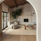 Rugs USA Palisades Marled Beige/Ivory, Hand Woven, Soft and Cozy, High Traffic by RugsUSA