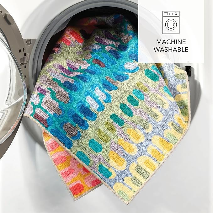 Dash and Albert Paint Chip Machine Washable Area Rug - Image 4