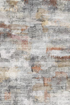 vivorug Washable Rug, Ultra Soft Area Rug 4x6, Non Slip Abstract Small Rug - Image 2