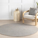 Nuloom Elfriede Handmade, Jute & Cotton, Textured and Earthy, High Traffic by nuLOOM