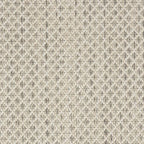 Nourison Home Courtyard Ivory Silver 6' x 9' Oval Area Rug - Image 9