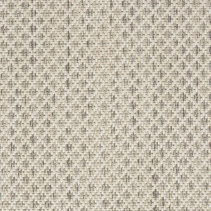Nourison Home Courtyard Ivory Silver 6' x Square Area Rug - Image 8