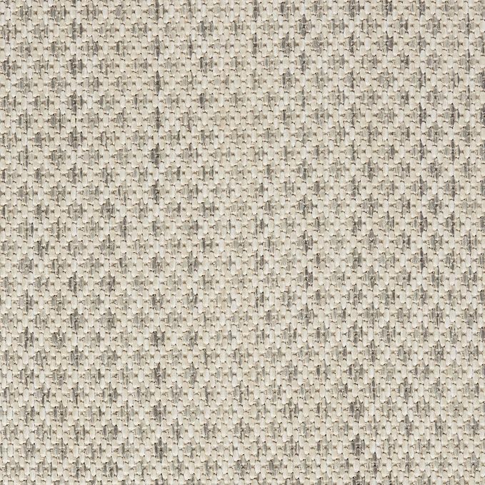 Nourison Home Courtyard Ivory Silver 2'2" x 10' Area Rug - Image 6