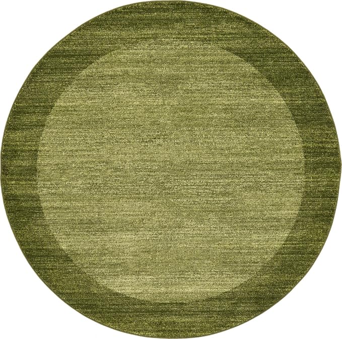 Rugs.com Angelica Collection Rug – 6 Ft Round Light Green Medium Rug Perfect - Image 10