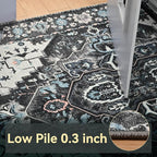 YJ.GWL Area Rugs for Living Room 4x6 Machine Washable Rugs for Bedroom - Image 7