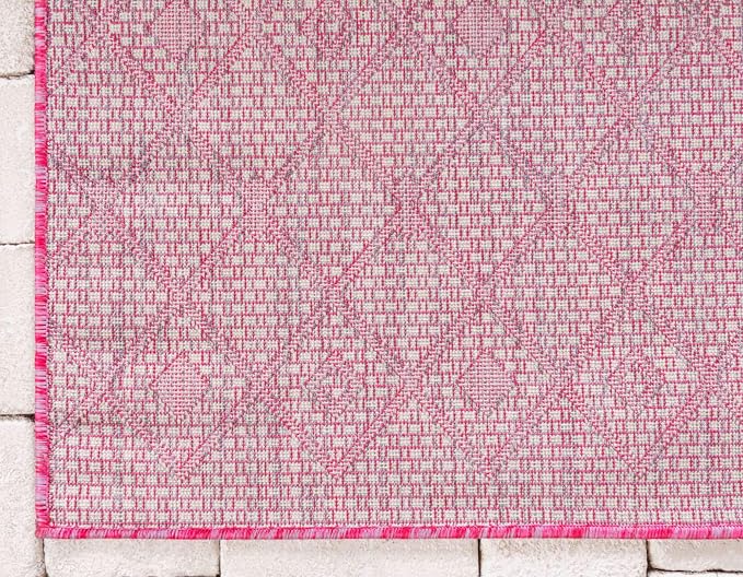 Unique Loom Outdoor Trellis Collection Area Rug - Image 9