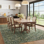 6x9 Rugs for Living Room, Soft Large Area Rugs Green Washable Rug, Indoor - Image 4