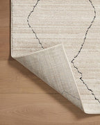 Loloi Darby Collection DAR-03 Sand/Charcoal 6'-7" x 9'-3" Area Rug - Image 7