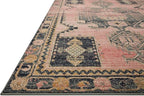 Loloi Jocelyn Collection JOC-06 Rose/Rose 6'-7" x 9'-7" .38" Thick Area Rug - Image 4