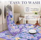 DUKINO 3x5 Area Rug, Floral Rugs - Image 5
